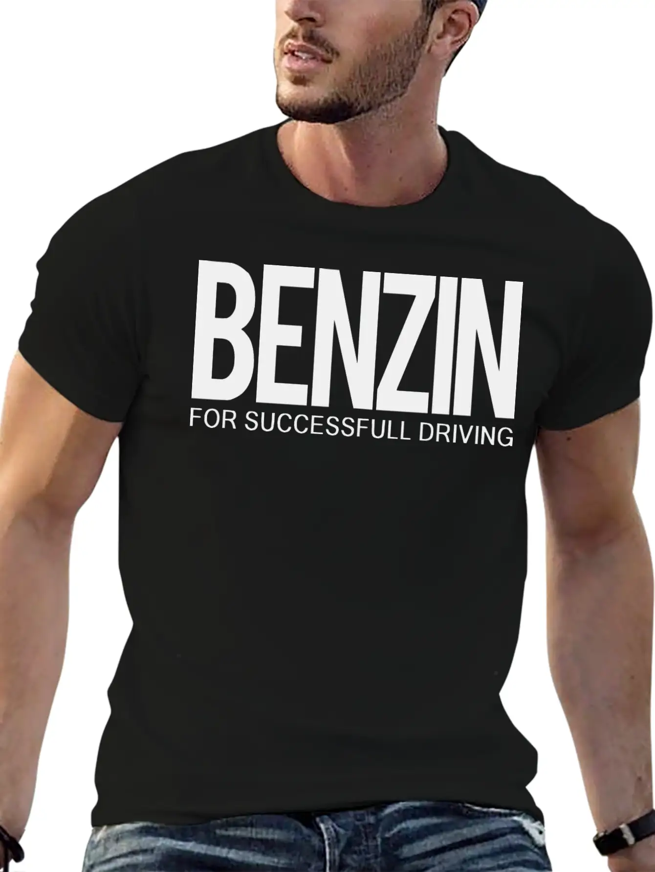 2reborn BENZIN For Successfull Driving Car Driving Timeless Short Sleeve Tee – Comfy And Minimalist Design