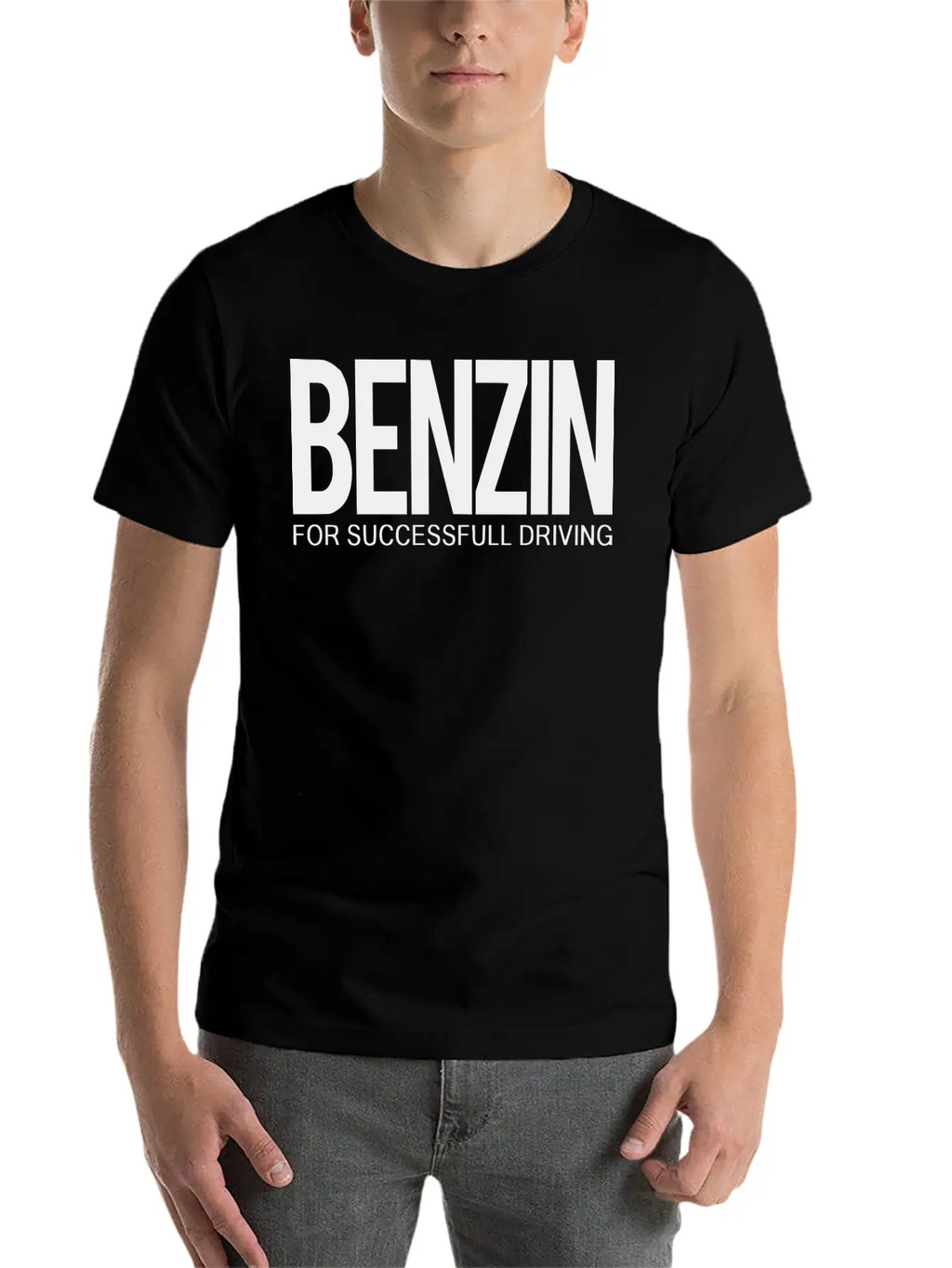 2reborn BENZIN For Successfull Driving Car Driving Timeless Short Sleeve Tee – Comfy And Minimalist Design