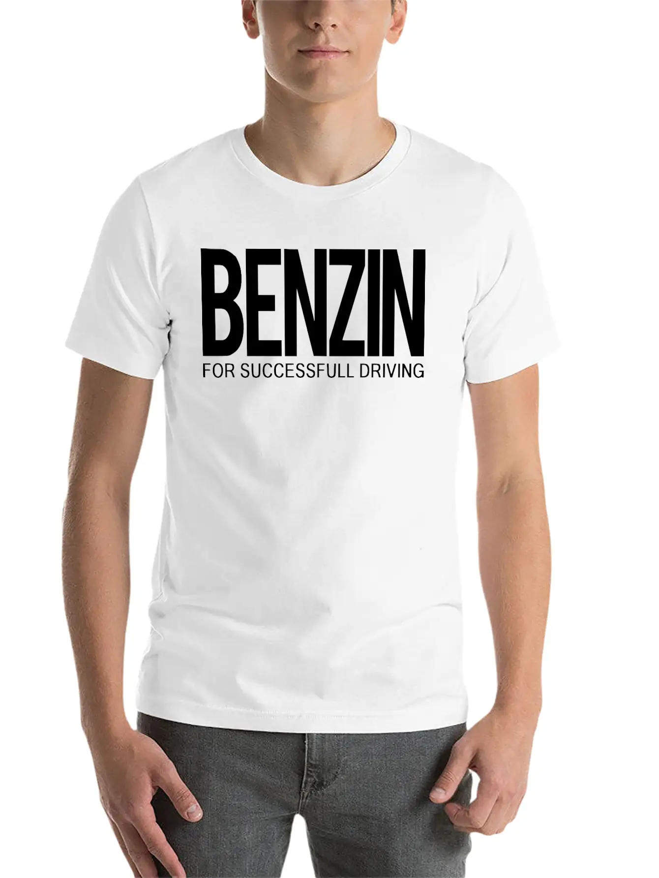 2reborn BENZIN For Successfull Driving Car Driving Timeless Short Sleeve Tee – Comfy And Minimalist Design