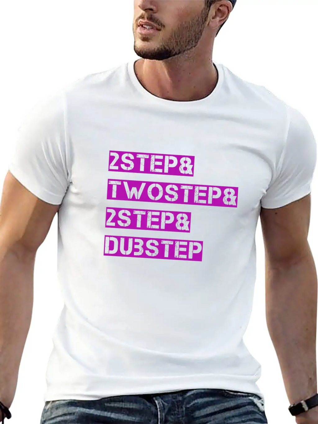 2STEP& TWOSTEP& DUBSSTEP Classic Fit Graphic Tee For Daily Comfort – Unisex Cotton Shirt