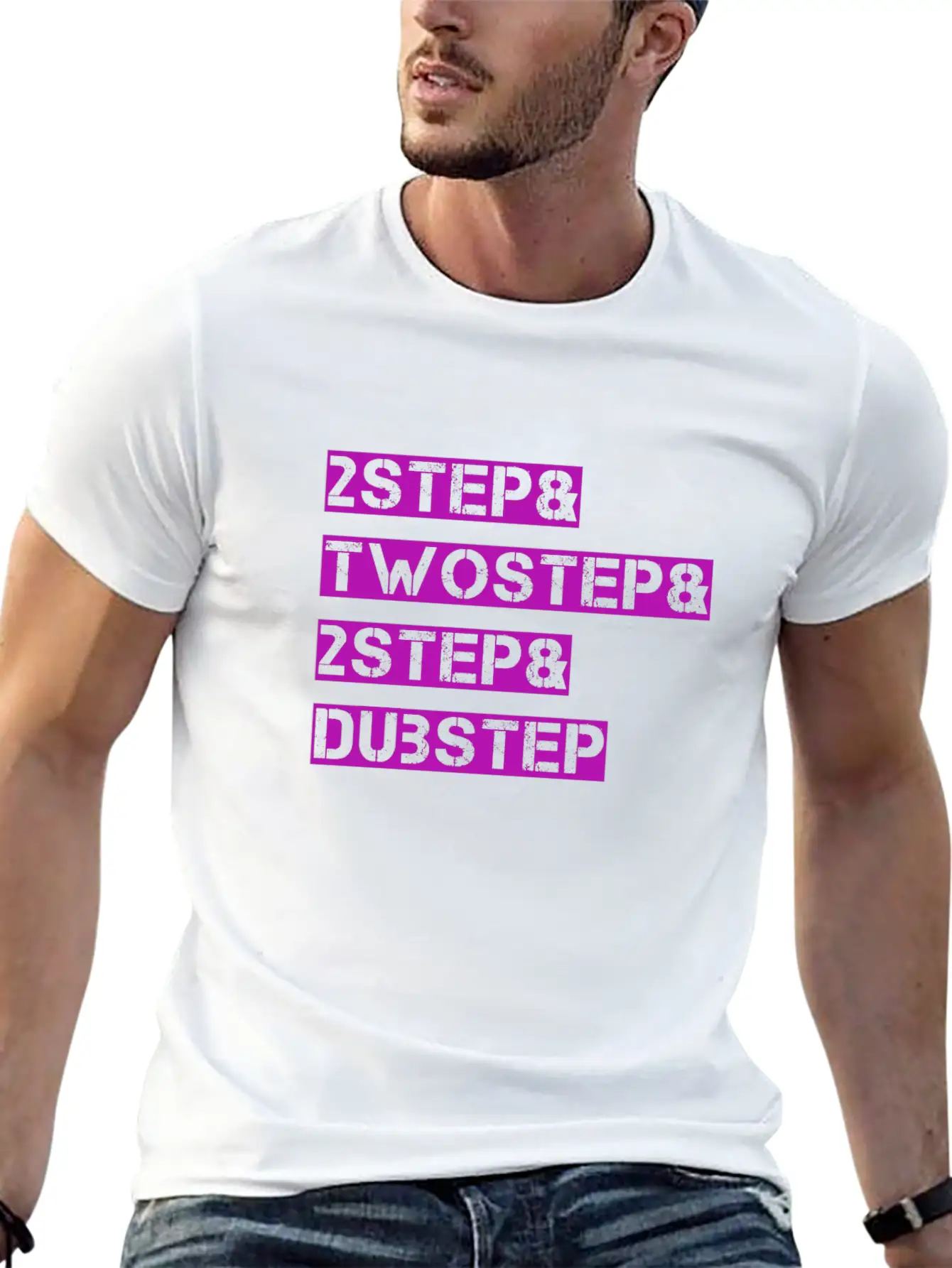 2STEP& TWOSTEP& DUBSSTEP Classic Fit Graphic Tee For Daily Comfort – Unisex Cotton Shirt