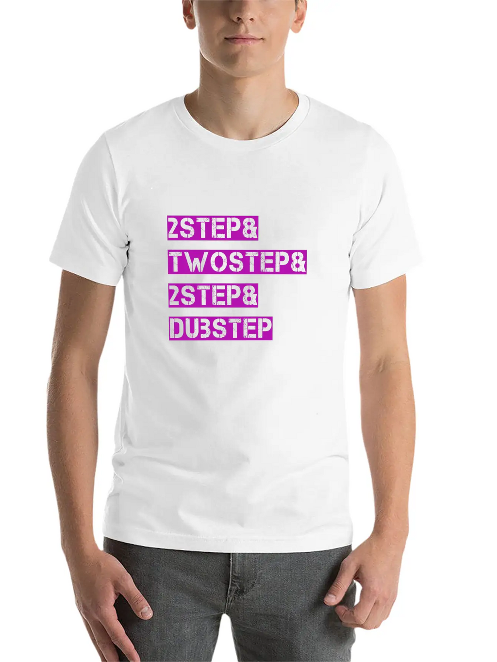 2STEP& TWOSTEP& DUBSSTEP Classic Fit Graphic Tee For Daily Comfort – Unisex Cotton Shirt