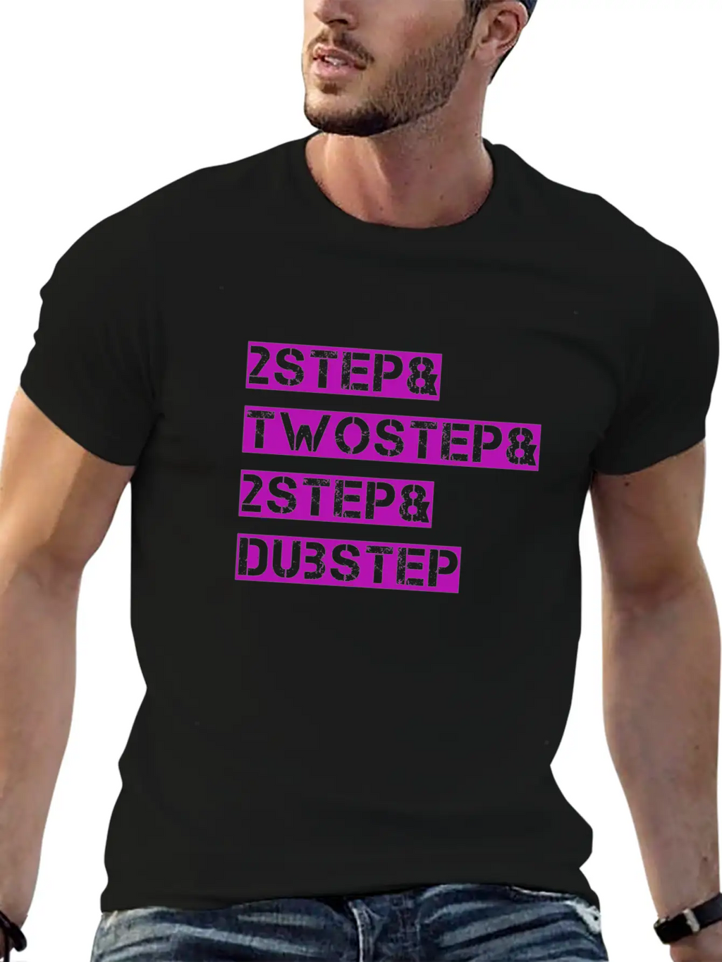 2STEP& TWOSTEP& DUBSSTEP Classic Fit Graphic Tee For Daily Comfort – Unisex Cotton Shirt