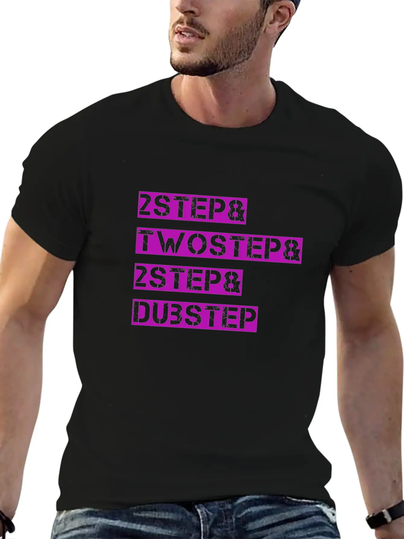 2STEP& TWOSTEP& DUBSSTEP Classic Fit Graphic Tee For Daily Comfort – Unisex Cotton Shirt