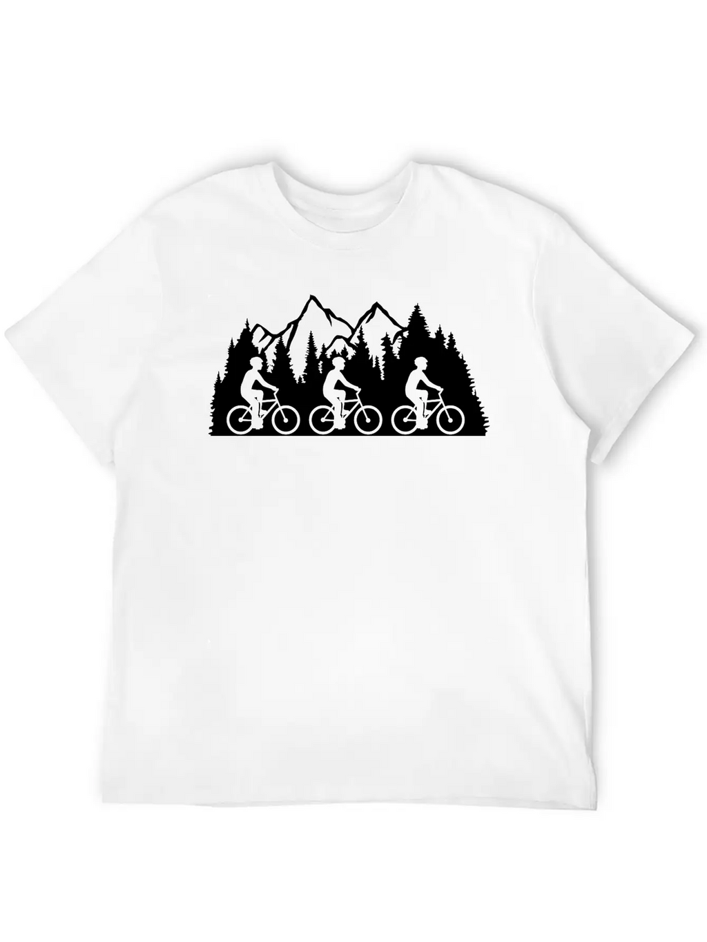 3 Friends Bike Ride Cyclist Bike Tour Tour Team Su Unisex Casual T-Shirt – Clean Design For Daily Comfort