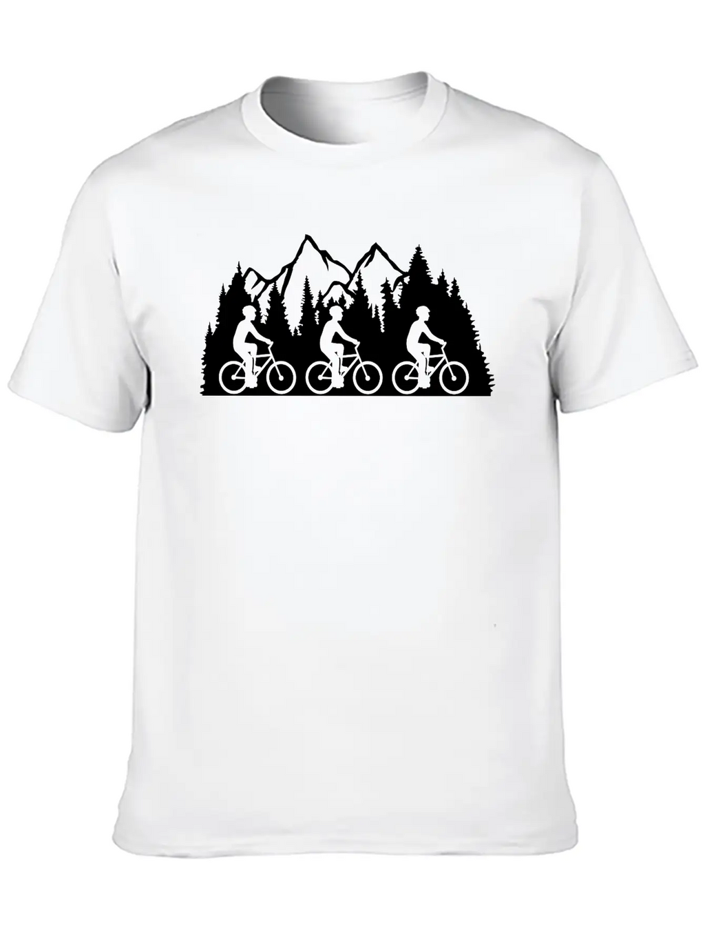 3 Friends Bike Ride Cyclist Bike Tour Tour Team Su Unisex Casual T-Shirt – Clean Design For Daily Comfort