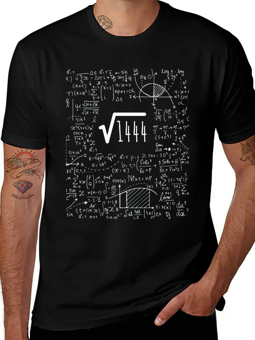38th Birthday Square Root Of 1444: 38 Years Old Timeless Short Sleeve Tee – Comfy And Minimalist Design