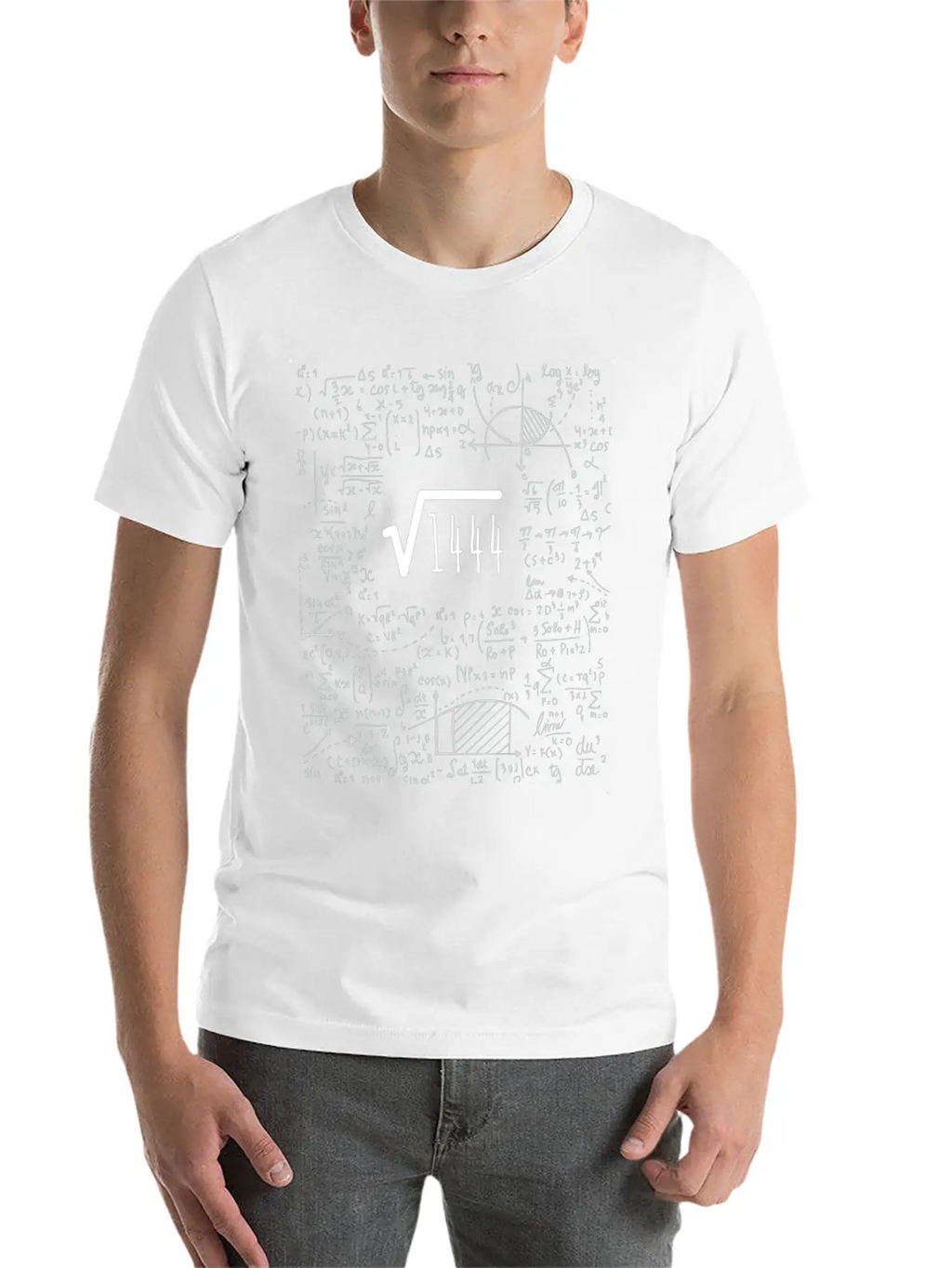 38th Birthday Square Root Of 1444: 38 Years Old Timeless Short Sleeve Tee – Comfy And Minimalist Design