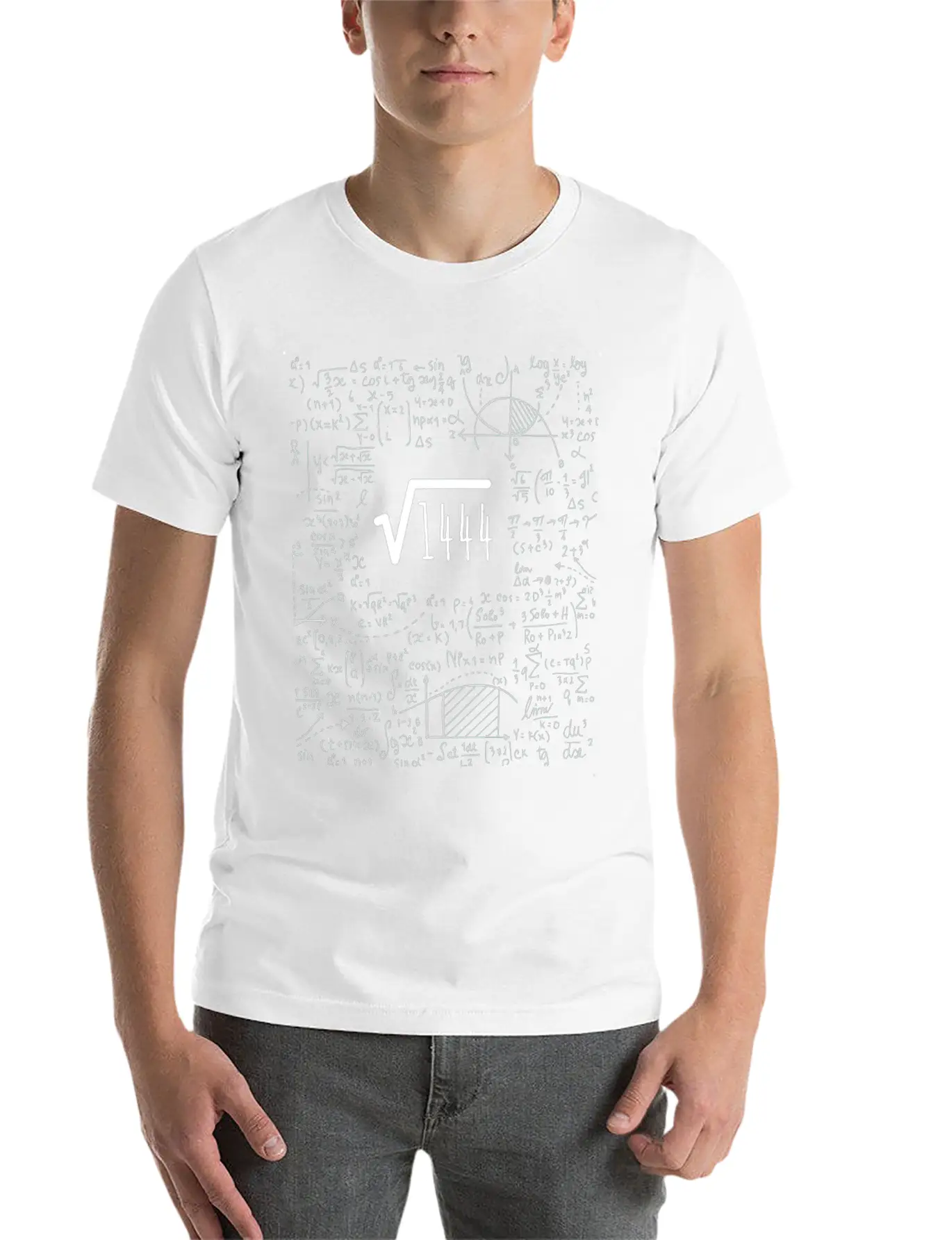 38th Birthday Square Root Of 1444: 38 Years Old Timeless Short Sleeve Tee – Comfy And Minimalist Design