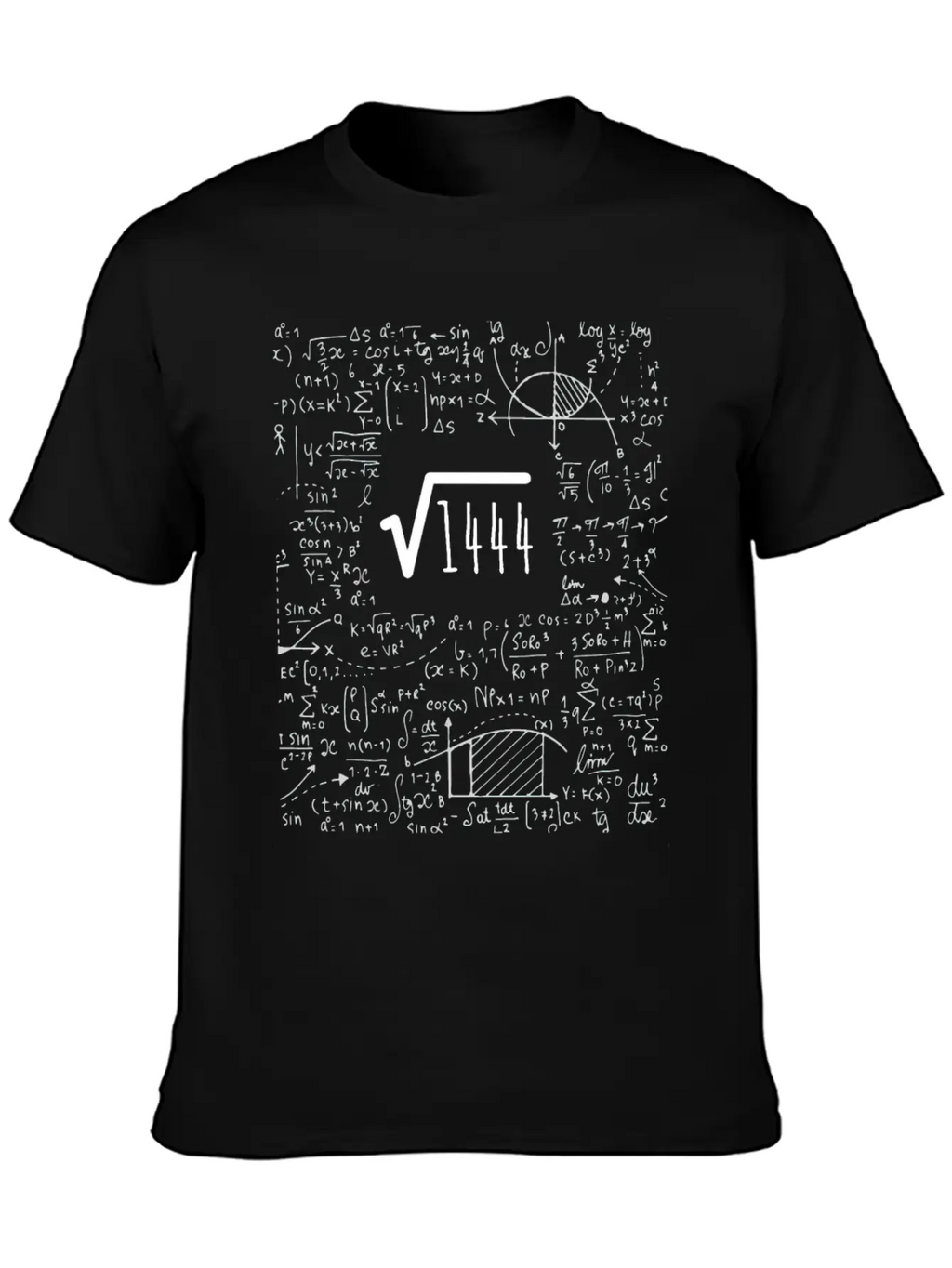 38th Birthday Square Root Of 1444: 38 Years Old Timeless Short Sleeve Tee – Comfy And Minimalist Design