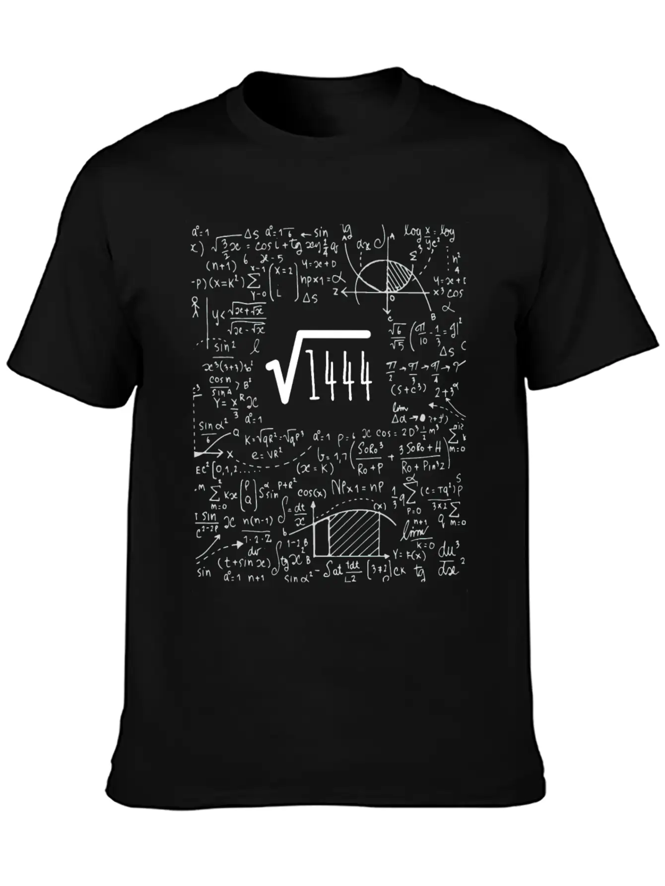 38th Birthday Square Root Of 1444: 38 Years Old Timeless Short Sleeve Tee – Comfy And Minimalist Design
