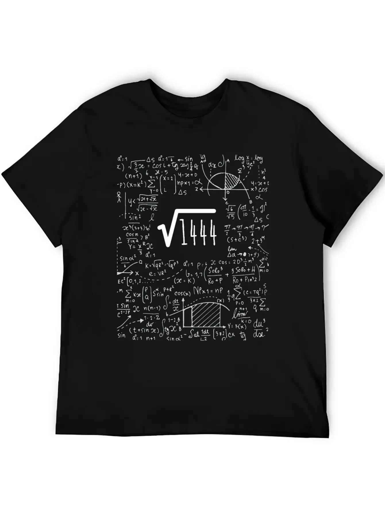 38th Birthday Square Root Of 1444: 38 Years Old Timeless Short Sleeve Tee – Comfy And Minimalist Design