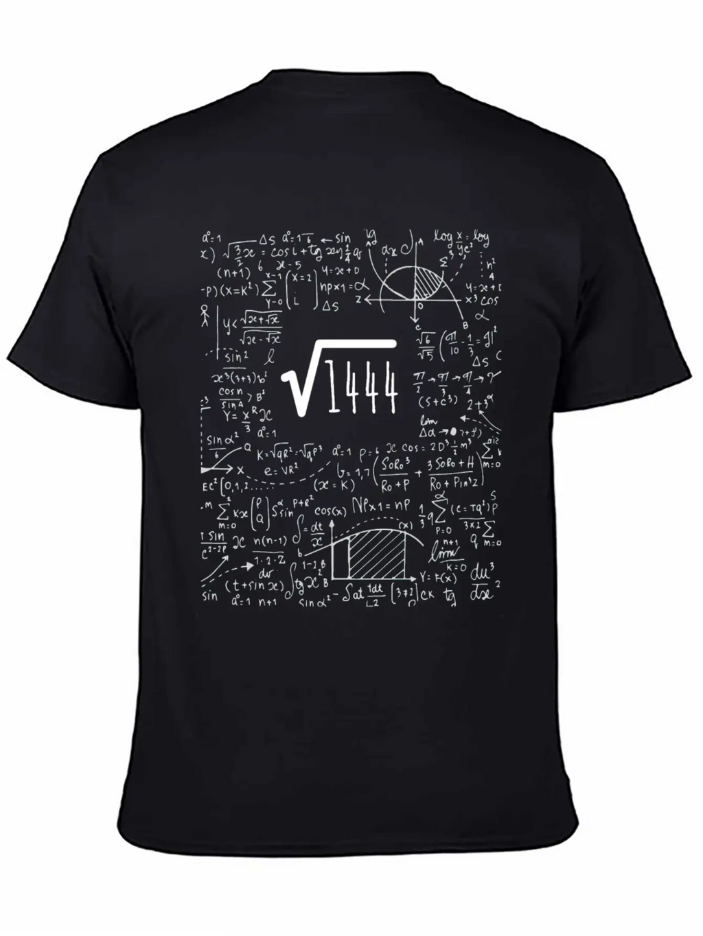 38th Birthday Square Root Of 1444: 38 Years Old Timeless Short Sleeve Tee – Comfy And Minimalist Design