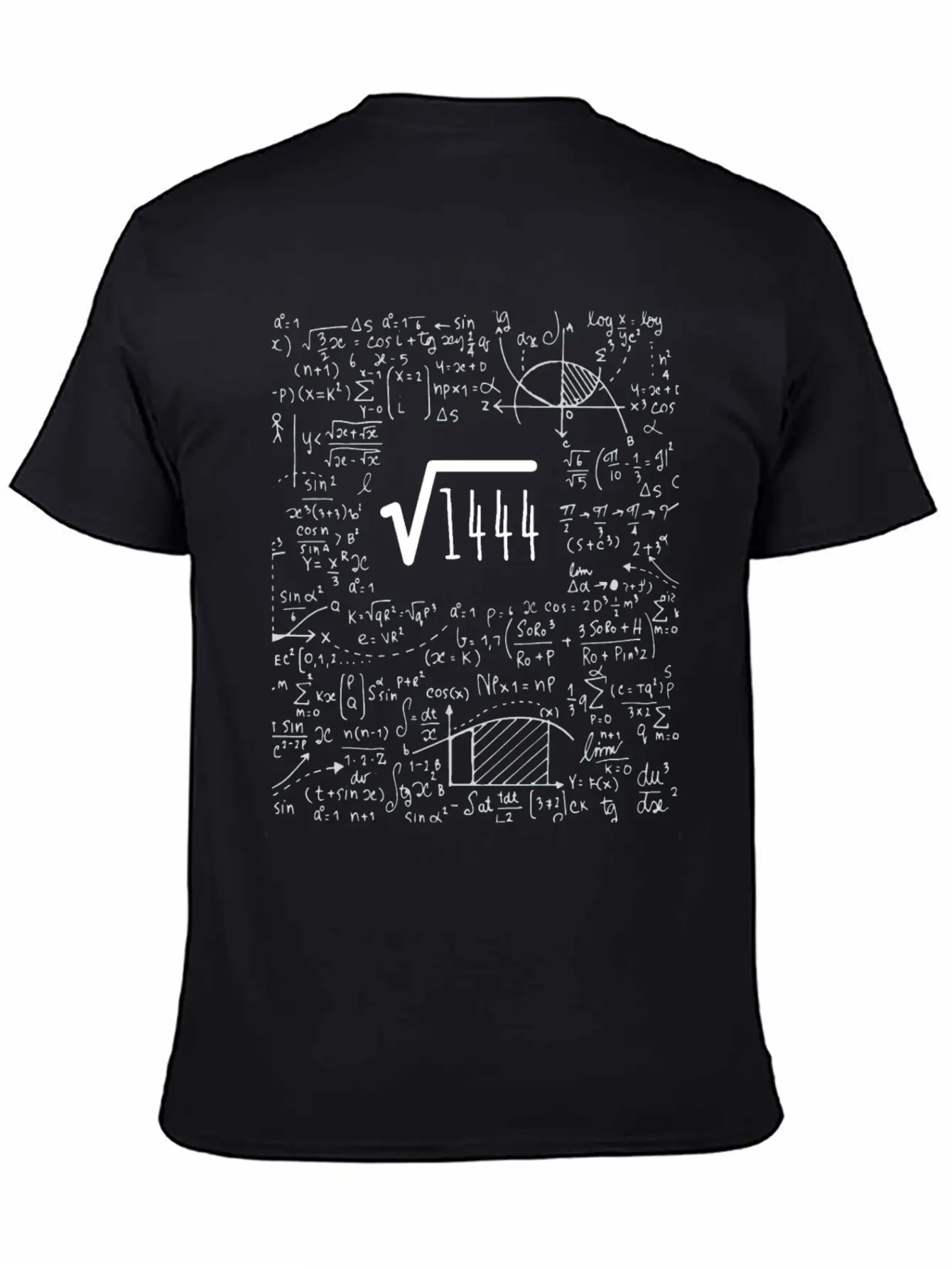 38th Birthday Square Root Of 1444: 38 Years Old Timeless Short Sleeve Tee – Comfy And Minimalist Design