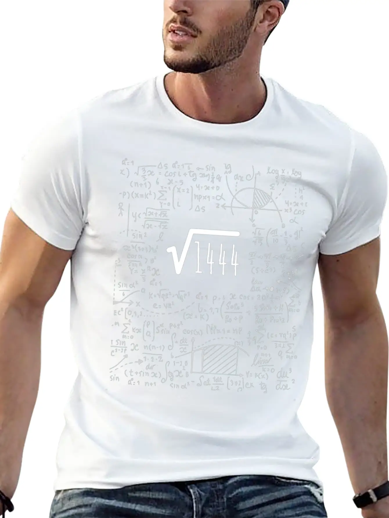 38th Birthday Square Root Of 1444: 38 Years Old Timeless Short Sleeve Tee – Comfy And Minimalist Design