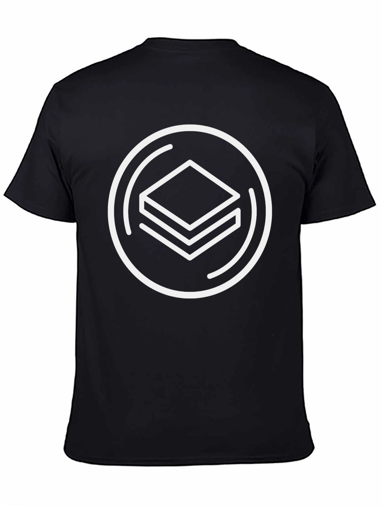 Abstract Symbol Graphic Tee - Stylish Casual Wear