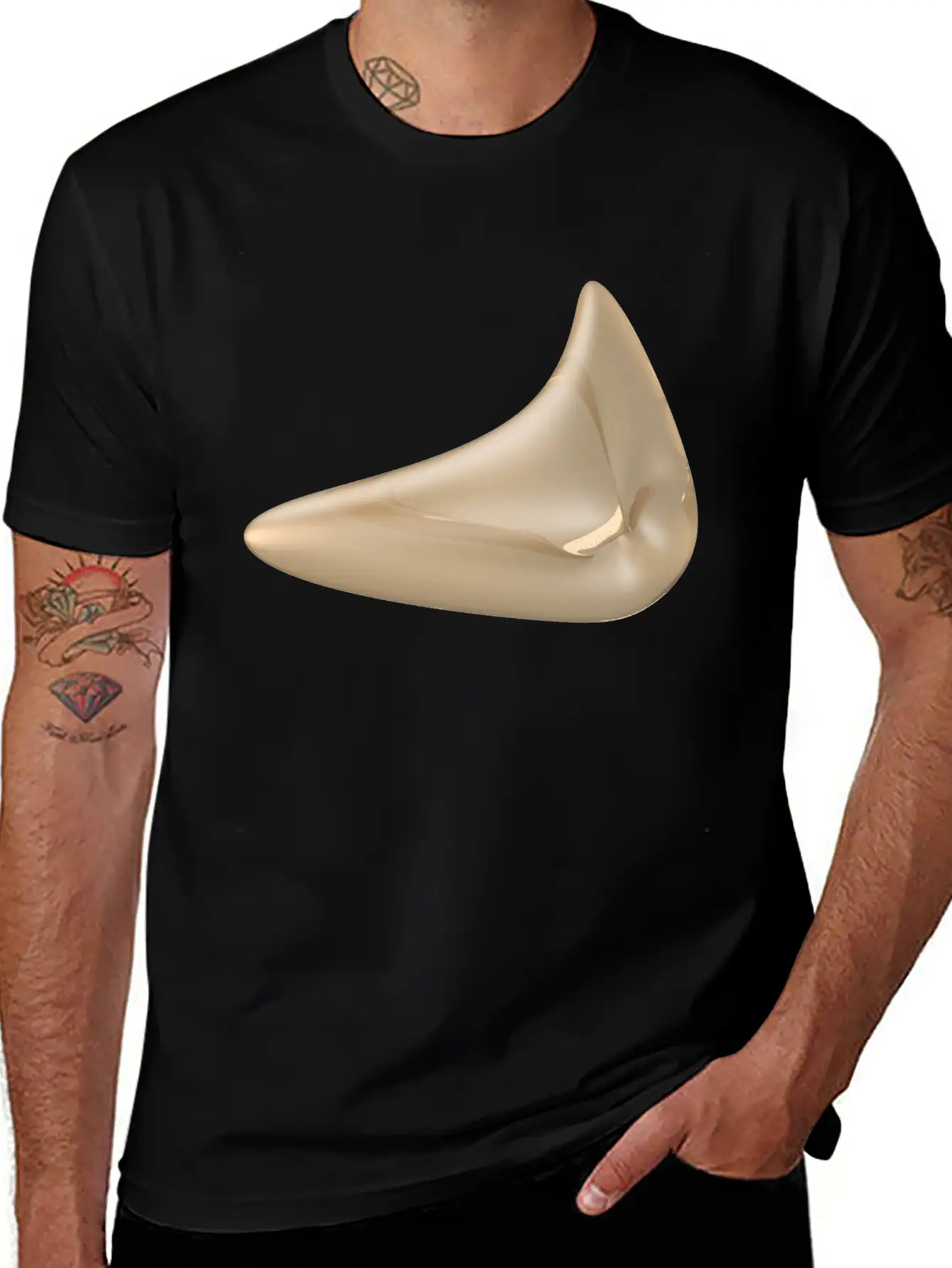 3D Art 2 Basic Graphic T-Shirt – Daily Comfort In Soft Cotton
