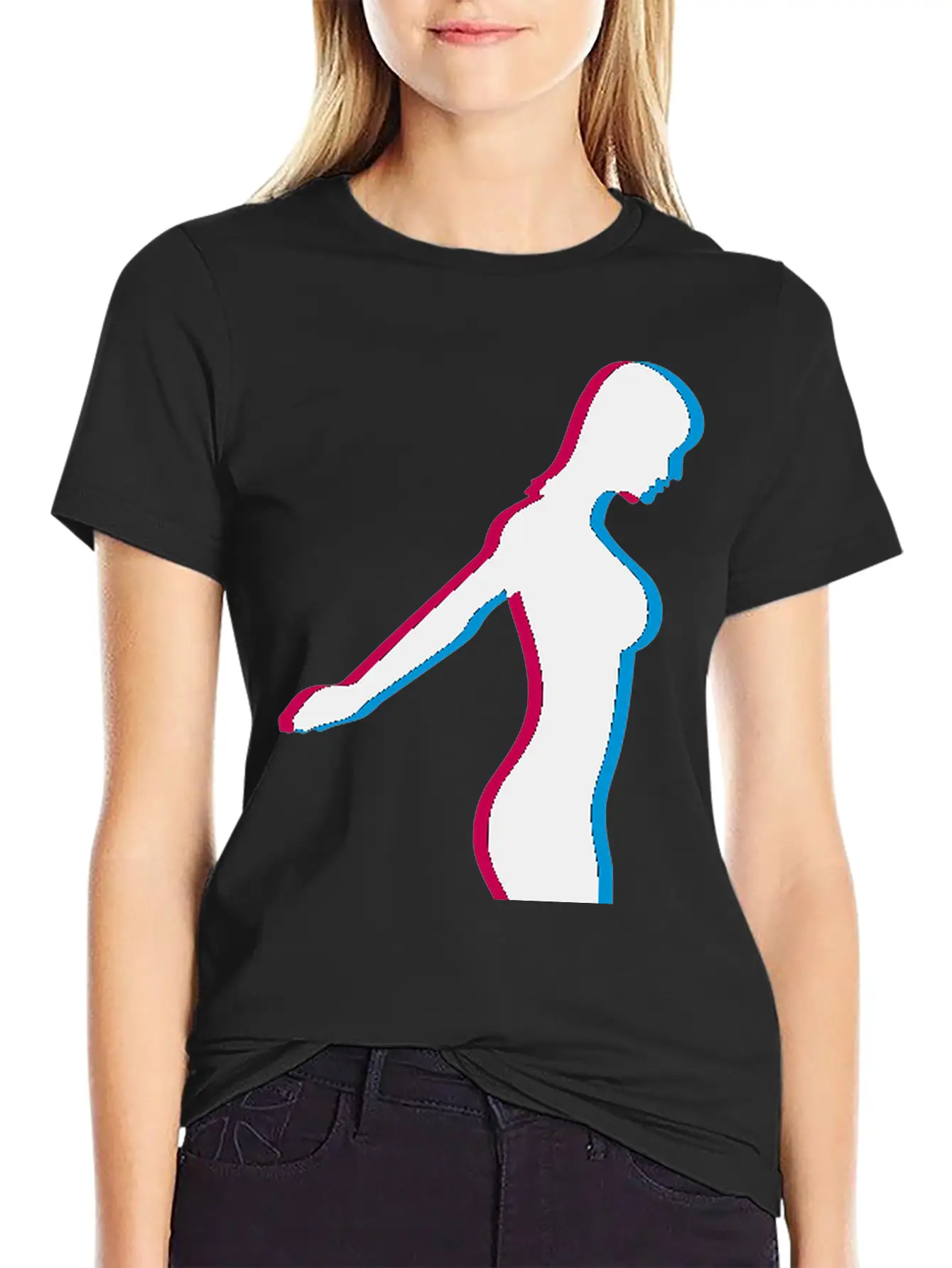 3d Diver Logo Comfortable Minimalist Graphic Tee – Summer Style Essential