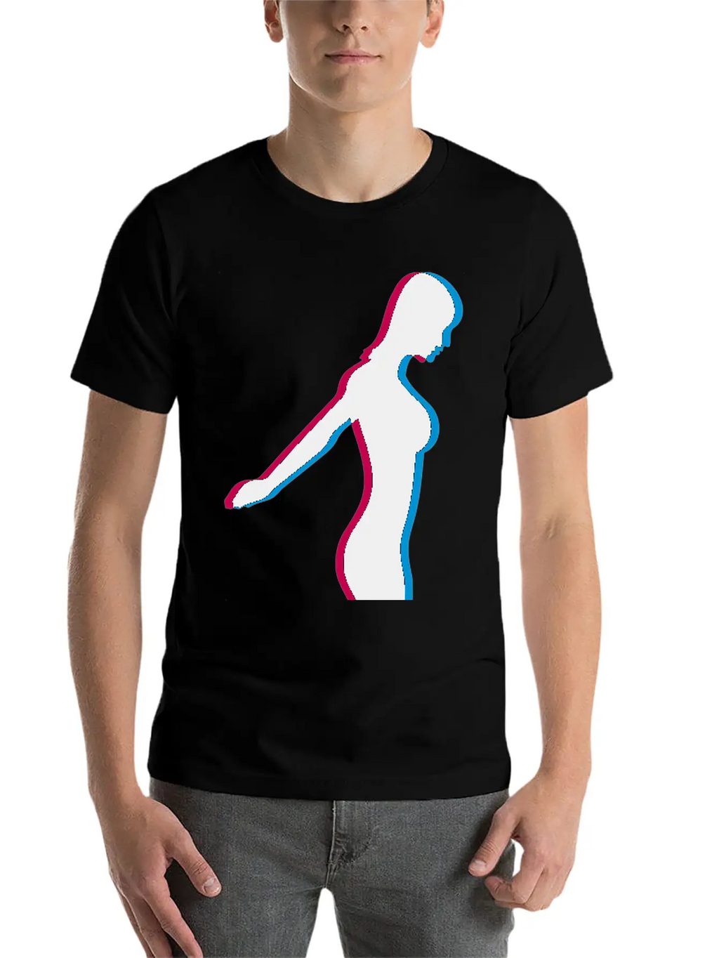 3d Diver Logo Comfortable Minimalist Graphic Tee – Summer Style Essential