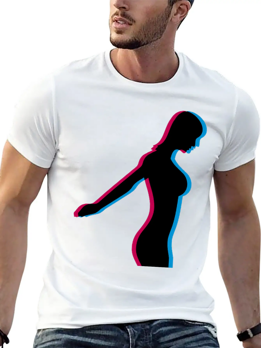 3d Diver Logo Comfortable Minimalist Graphic Tee – Summer Style Essential