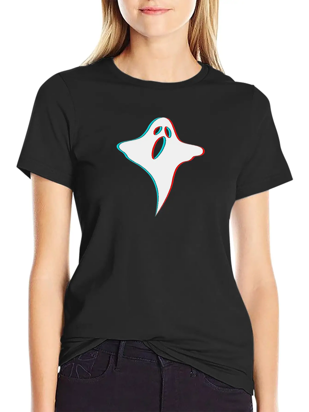3D Ghost Halloween Breathable Soft Cotton T-Shirt – Timeless Casual Look