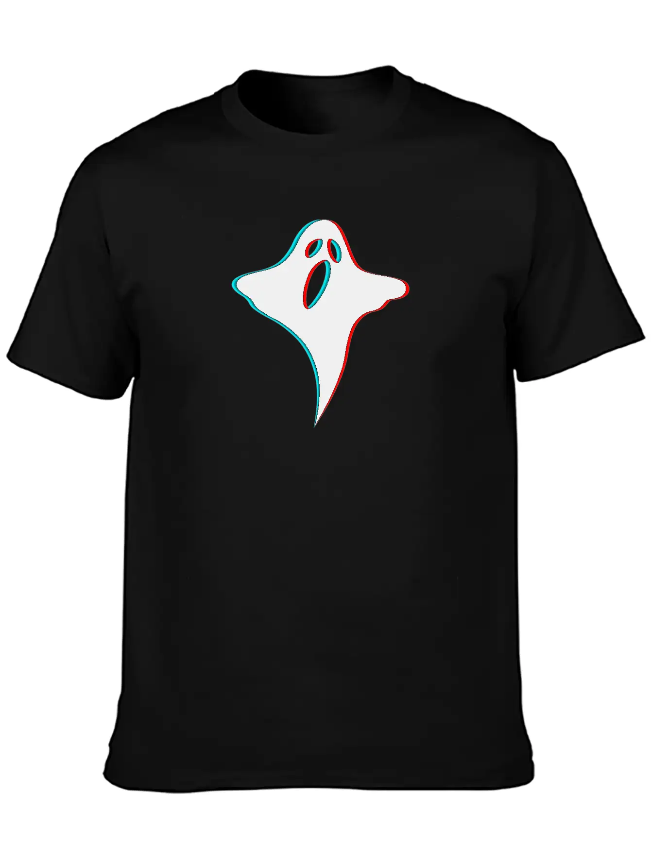 3D Ghost Halloween Breathable Soft Cotton T-Shirt – Timeless Casual Look