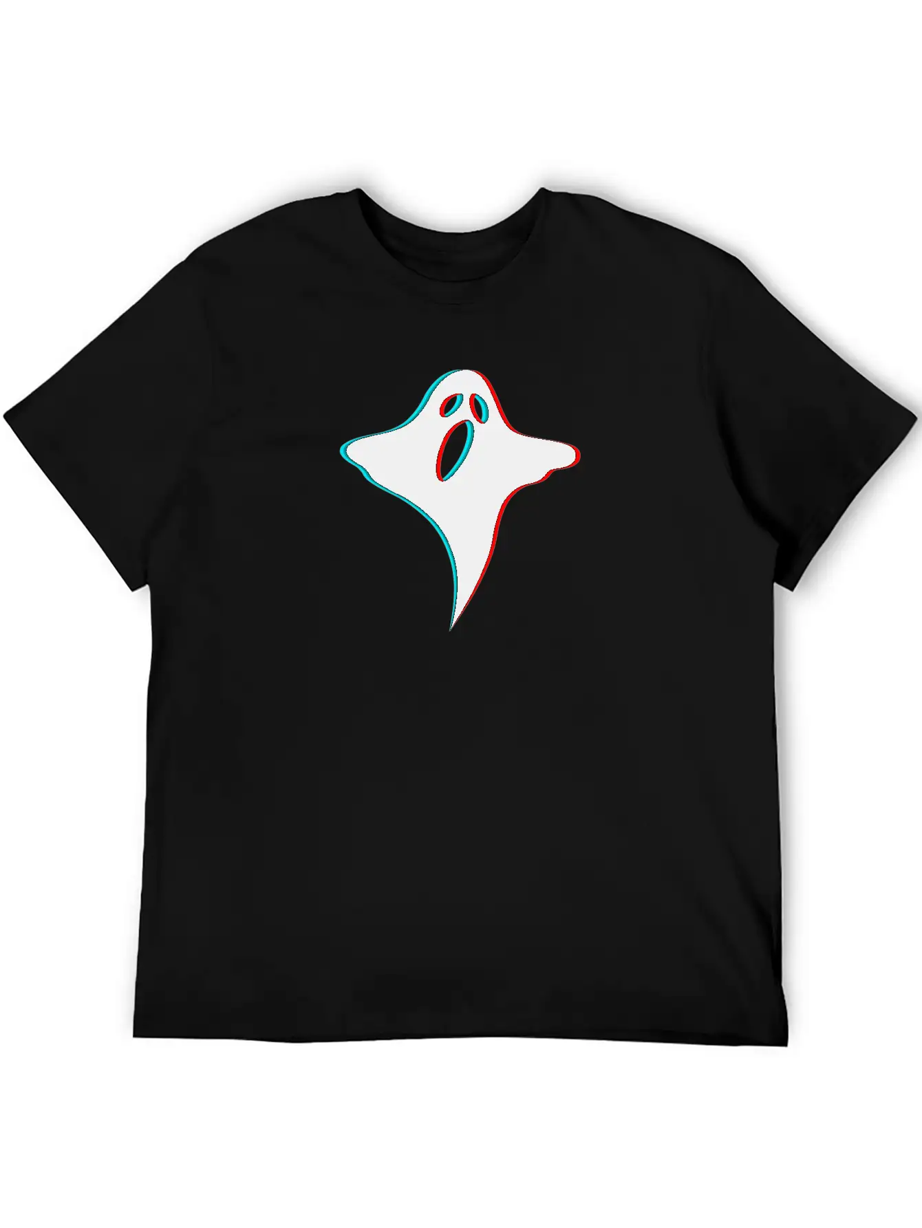3D Ghost Halloween Breathable Soft Cotton T-Shirt – Timeless Casual Look