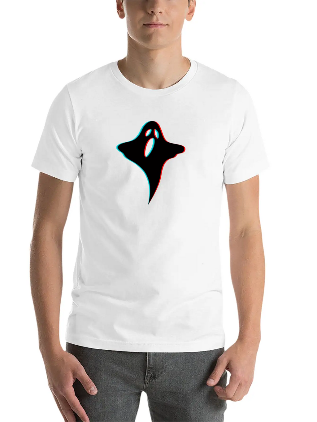3D Ghost Halloween Breathable Soft Cotton T-Shirt – Timeless Casual Look