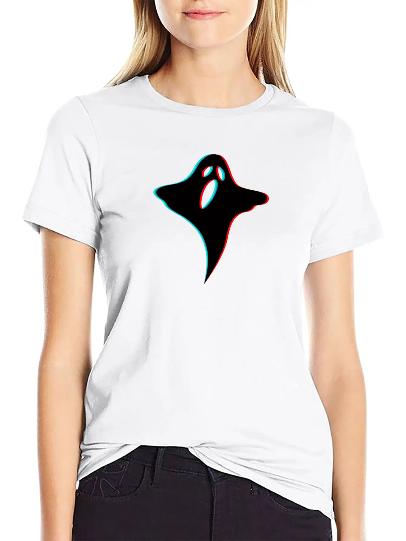 3D Ghost Halloween Breathable Soft Cotton T-Shirt – Timeless Casual Look