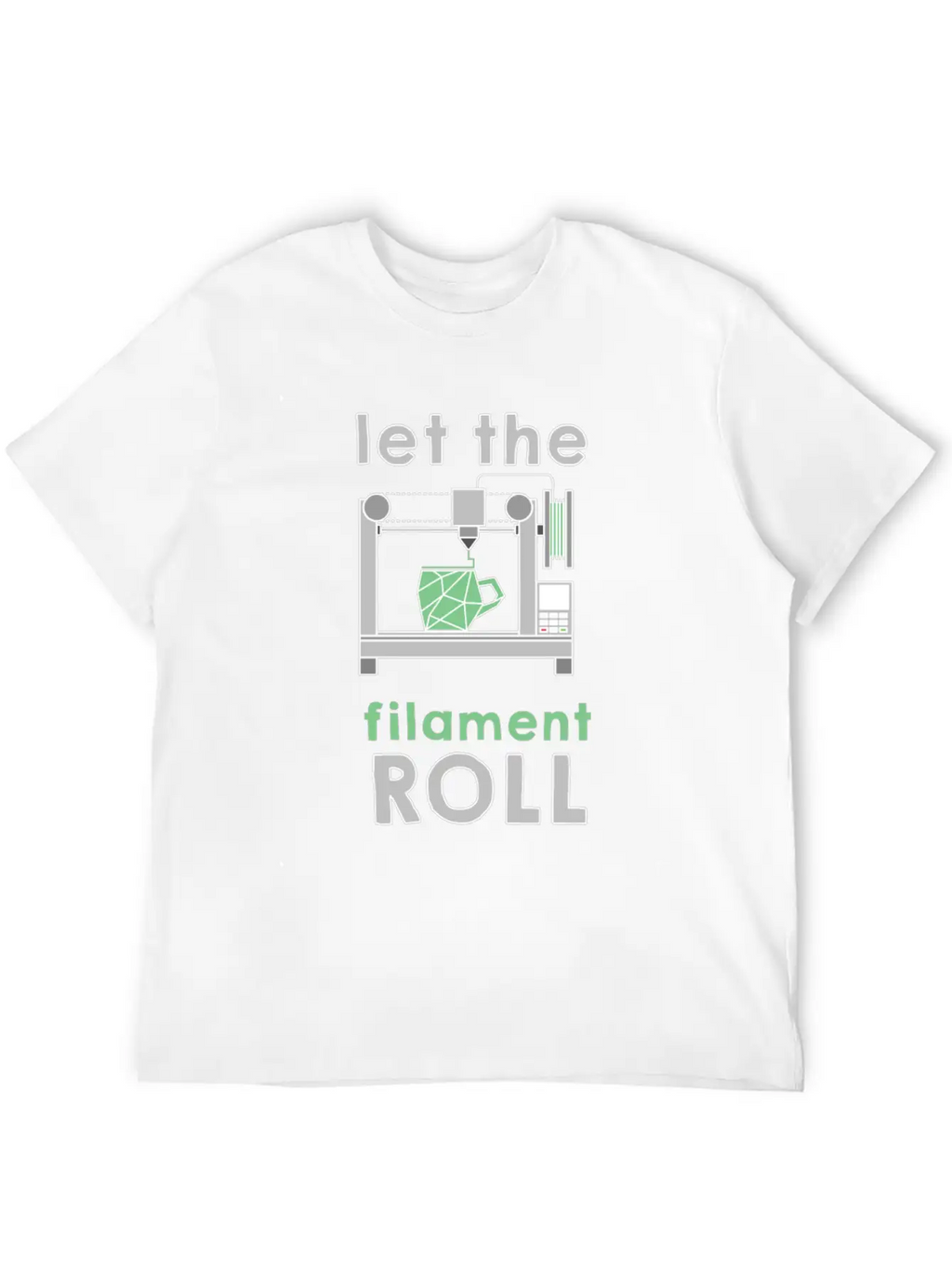 3d Printing Birthday Gift And Christmas Present Simple Everyday Graphic Tee – Lightweight Summer Wear