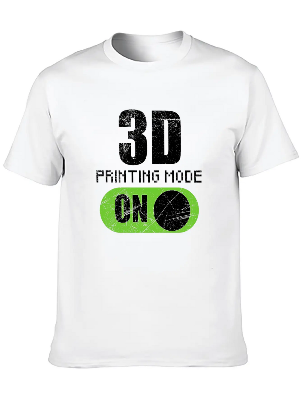 3D Printing Mode On 3D Printer Hobbyist Gift Idea Comfortable Minimalist Graphic Tee – Summer Style Essential