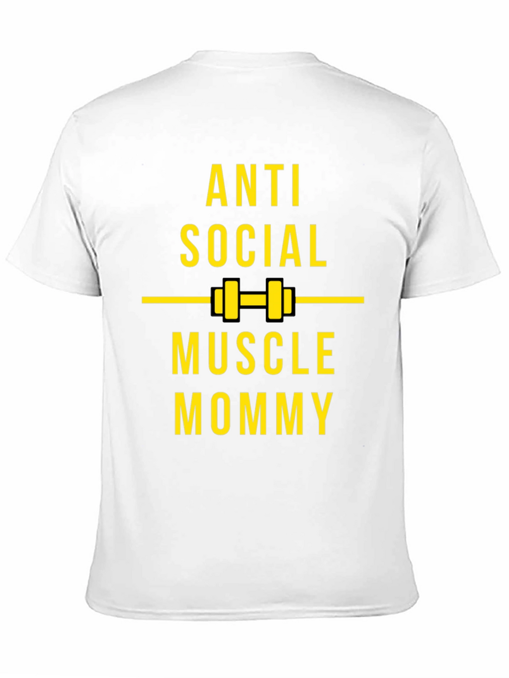 Anti Social Muscle Mommy Black T-Shirt