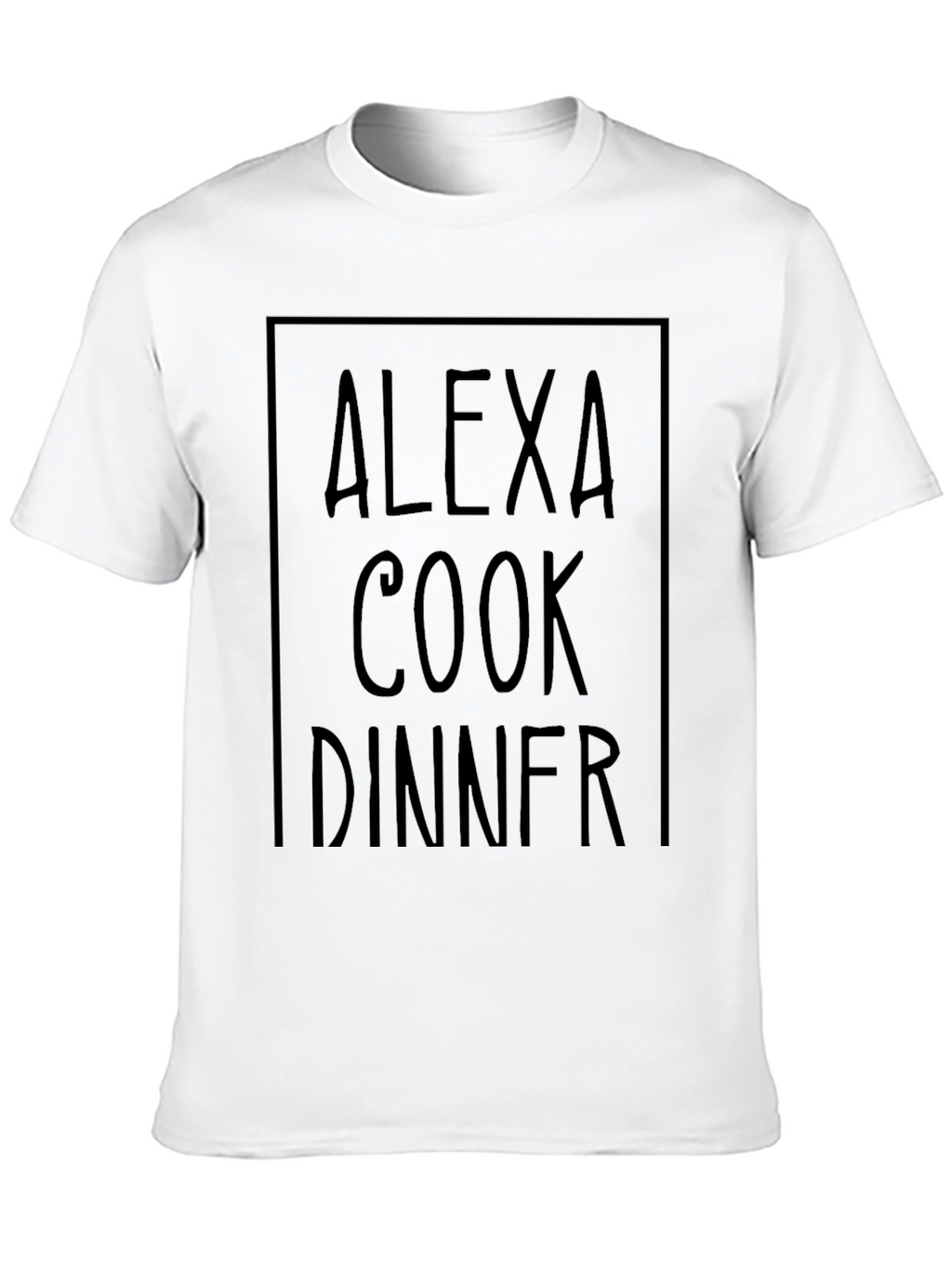 Alexa Cook Dinner Black Graphic Tee