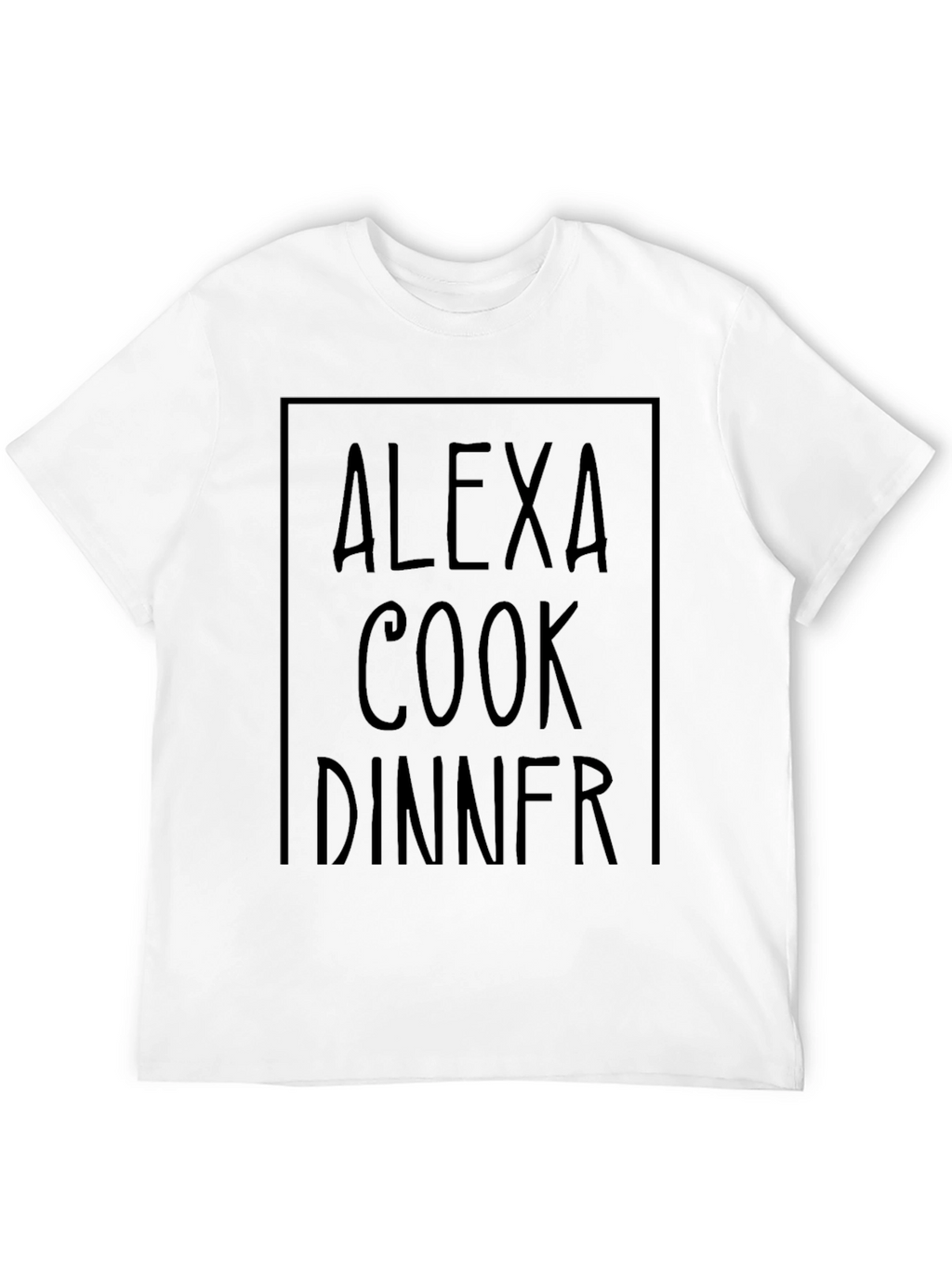 Alexa Cook Dinner Black Graphic Tee