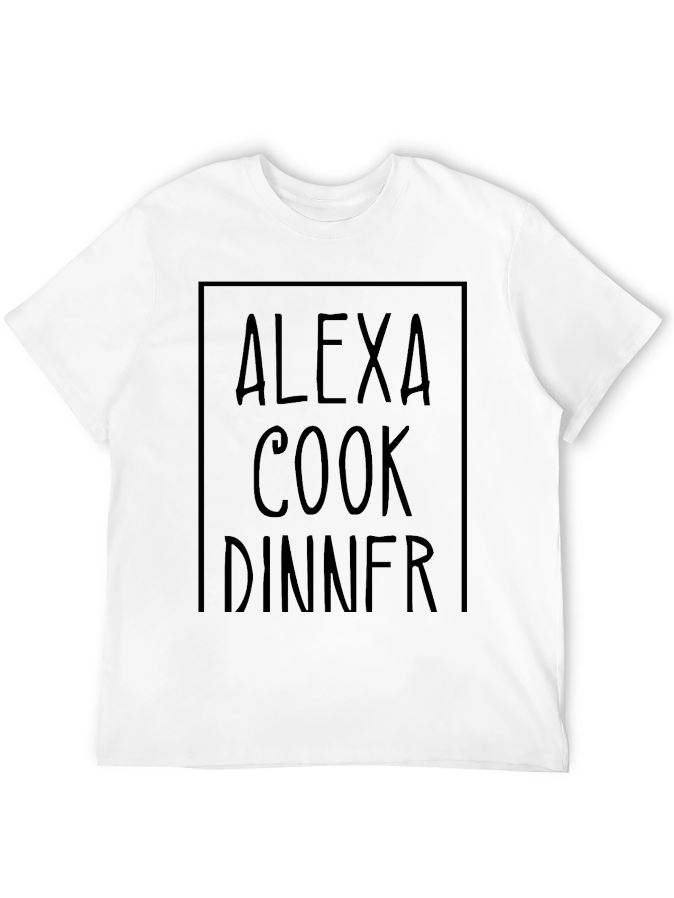 Alexa Cook Dinner Black Graphic Tee