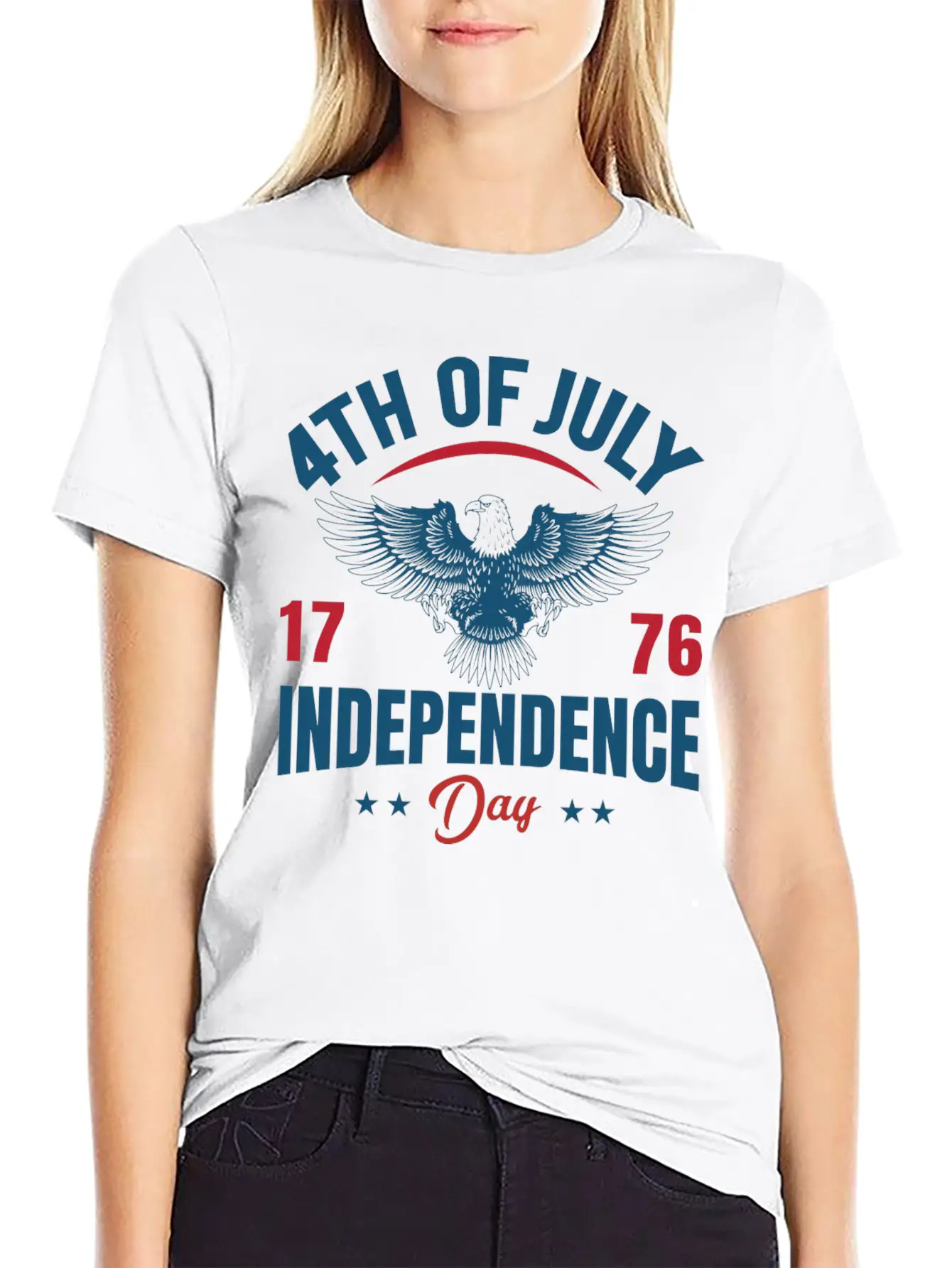 4th Of July 1776 Independence Day – Gift Idea USA Timeless Short Sleeve Tee – Comfy And Minimalist Design