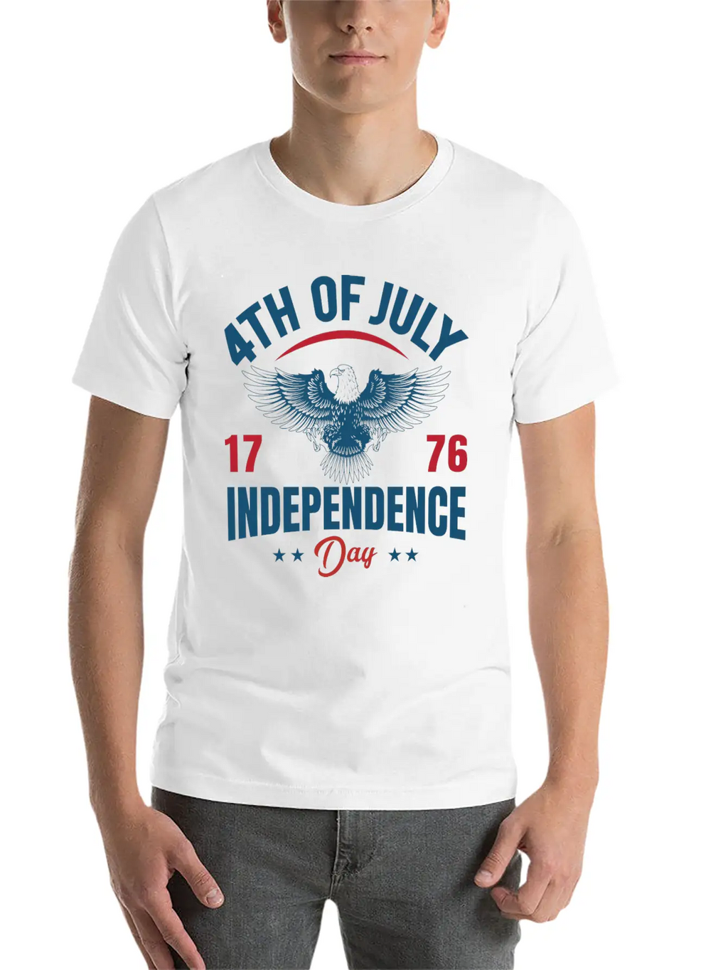 4th Of July 1776 Independence Day – Gift Idea USA Timeless Short Sleeve Tee – Comfy And Minimalist Design