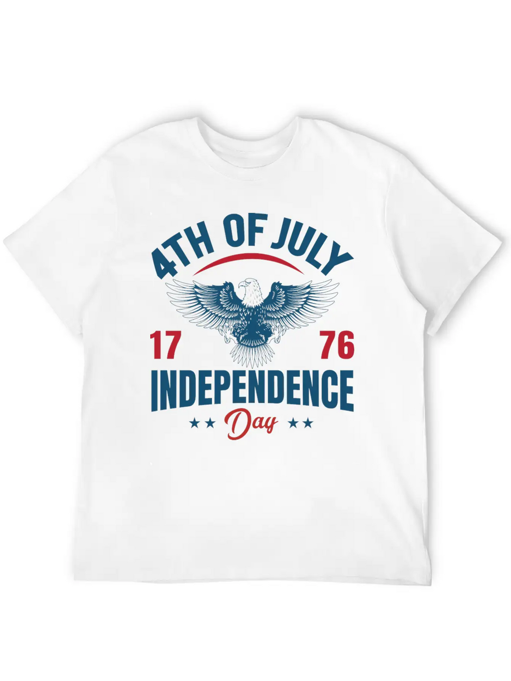 4th Of July 1776 Independence Day – Gift Idea USA Timeless Short Sleeve Tee – Comfy And Minimalist Design