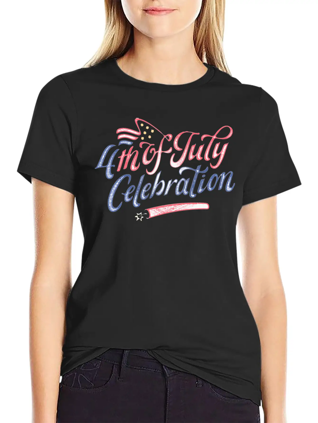 4th Of July Celebration Stylish Everyday T-Shirt – Unisex Basic Cotton Tee