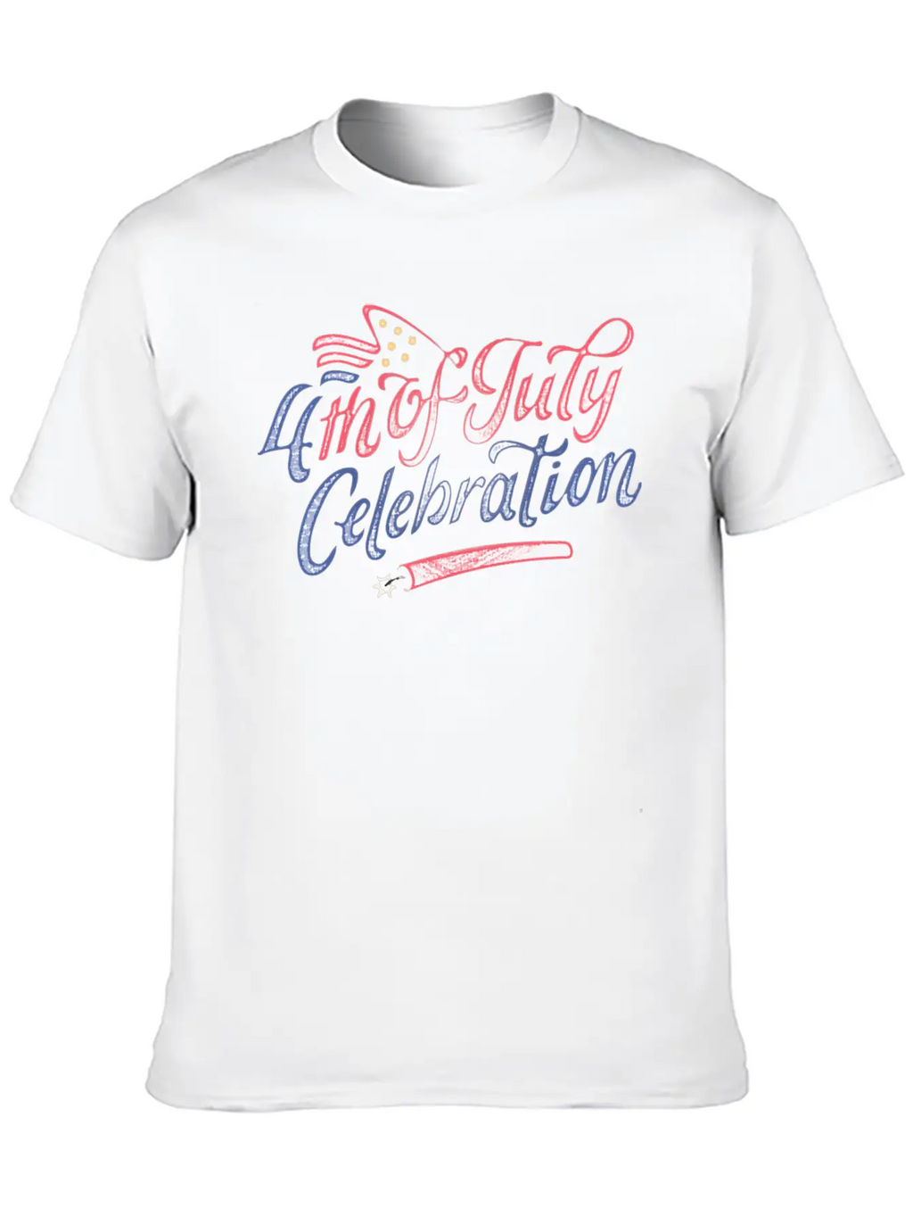 4th Of July Celebration Stylish Everyday T-Shirt – Unisex Basic Cotton Tee