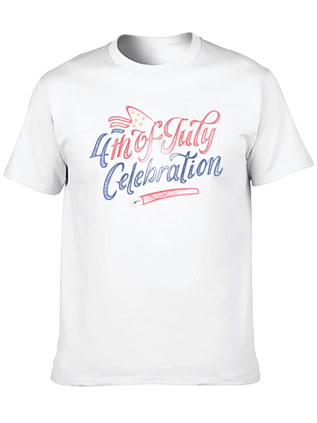 4th Of July Celebration Stylish Everyday T-Shirt – Unisex Basic Cotton Tee