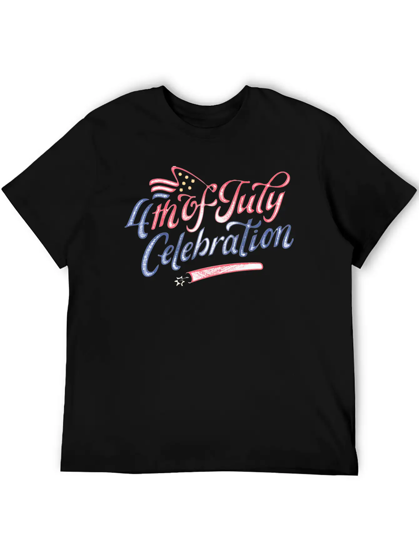 4th Of July Celebration Stylish Everyday T-Shirt – Unisex Basic Cotton Tee