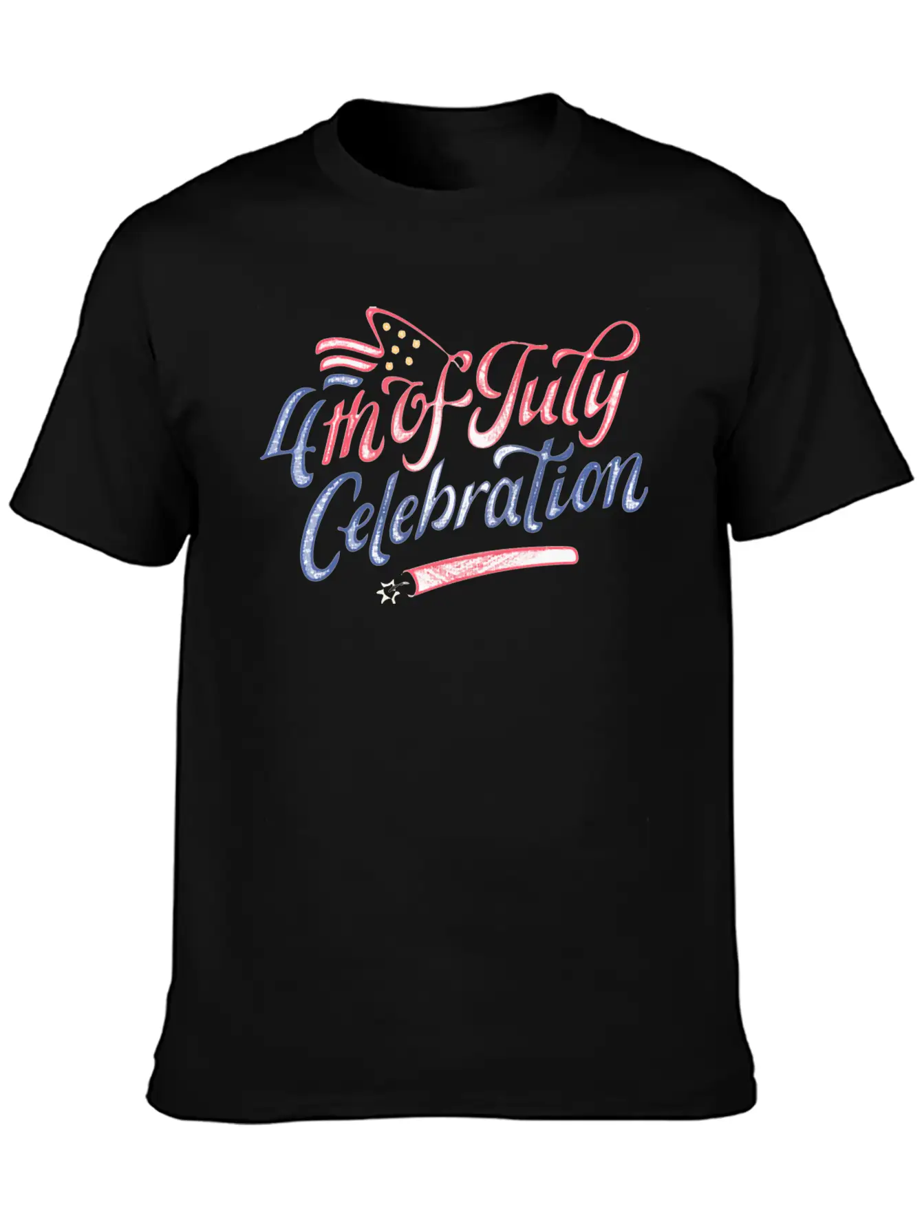4th Of July Celebration Stylish Everyday T-Shirt – Unisex Basic Cotton Tee