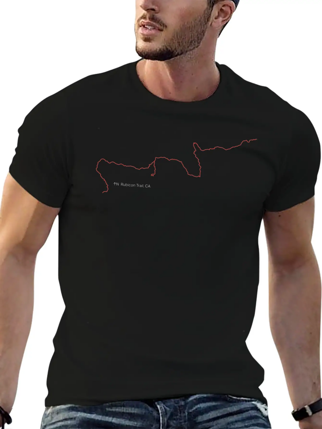 4X4 Rubicon Trail Offroad 4Wd Breathable Graphic T-Shirt – Perfect For Casual Days