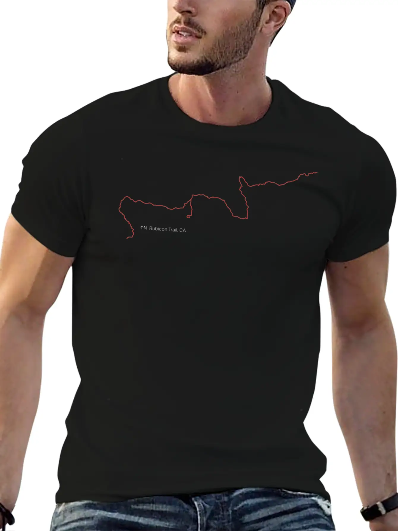 4X4 Rubicon Trail Offroad 4Wd Breathable Graphic T-Shirt – Perfect For Casual Days