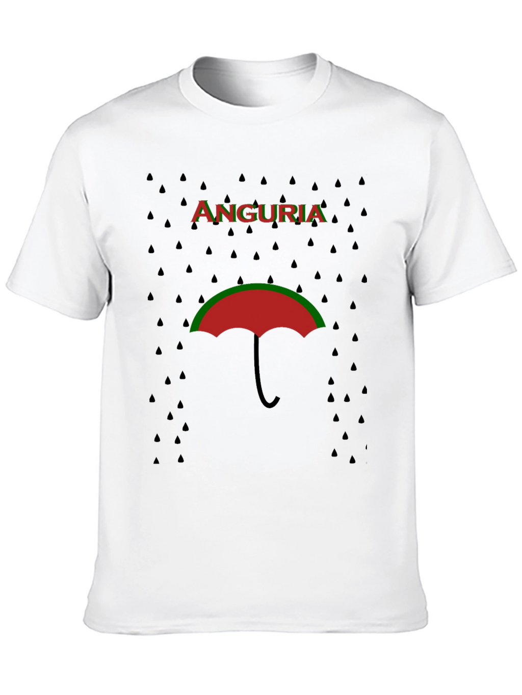 Anguria Umbrella T-Shirt - Unique Graphic Tee