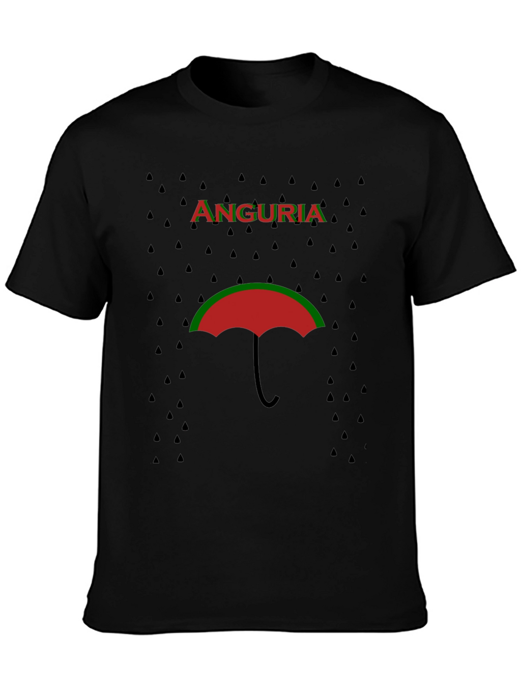 Anguria Umbrella T-Shirt - Unique Graphic Tee