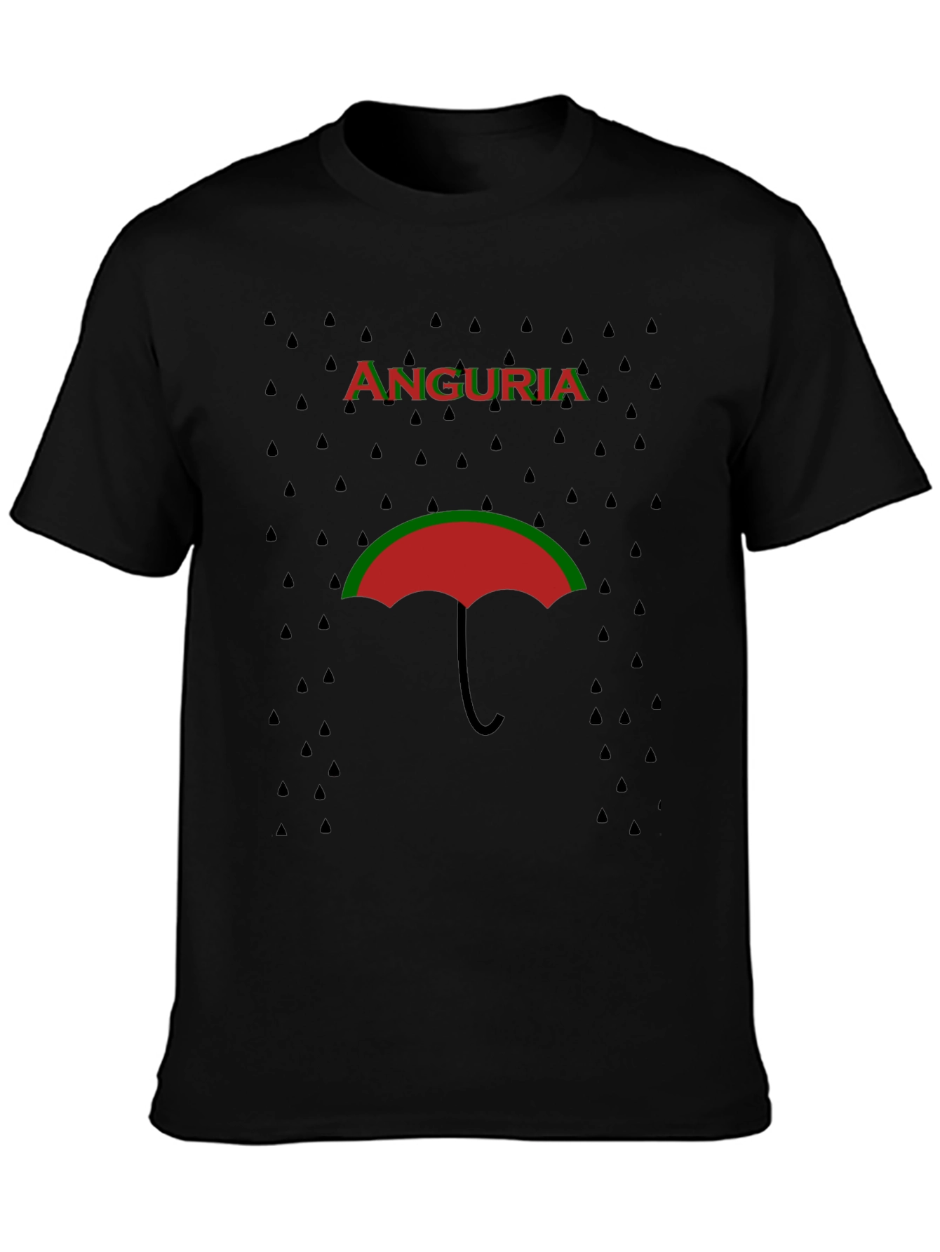 Anguria Umbrella T-Shirt - Unique Graphic Tee