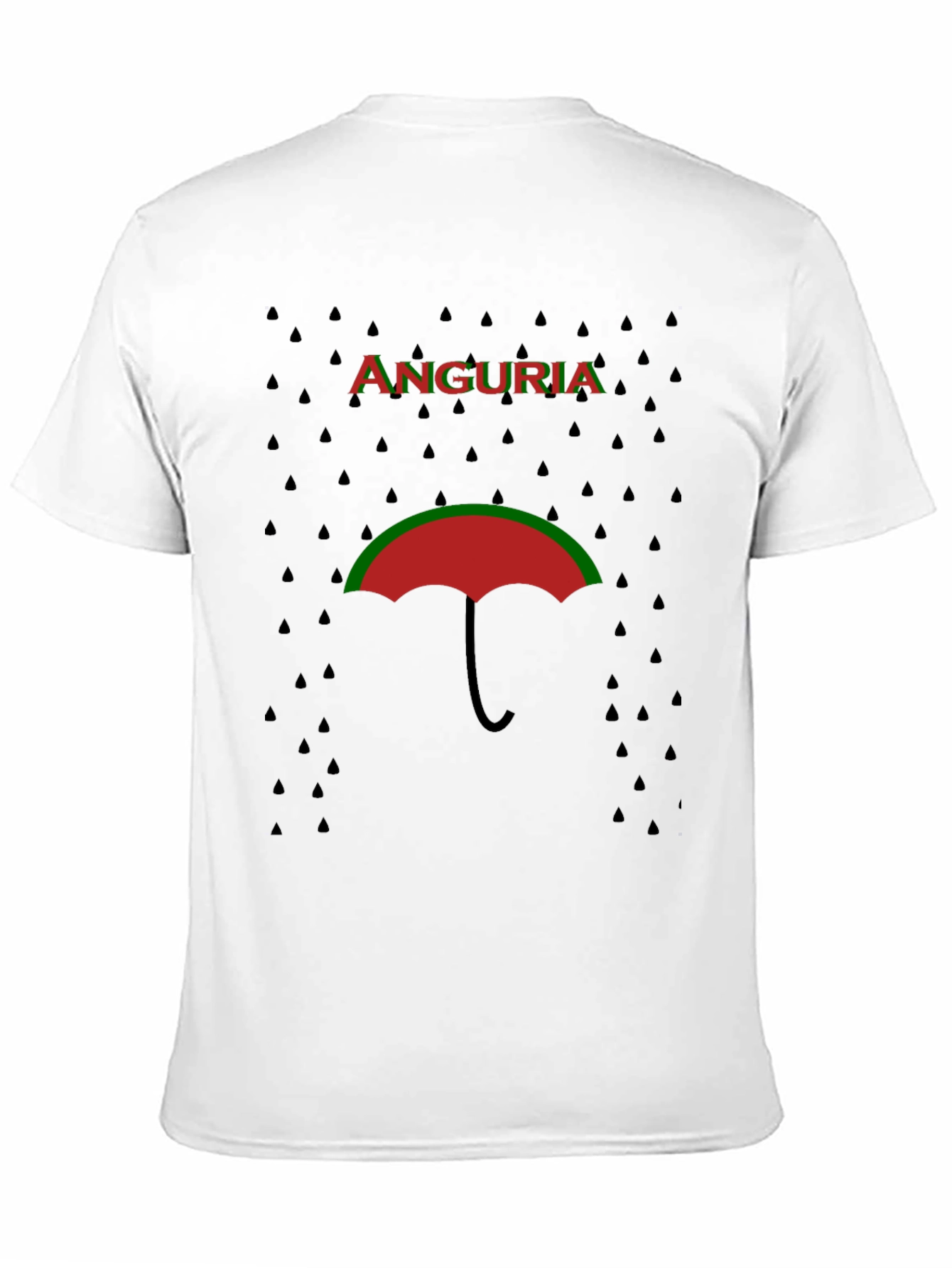 Anguria Umbrella T-Shirt - Unique Graphic Tee