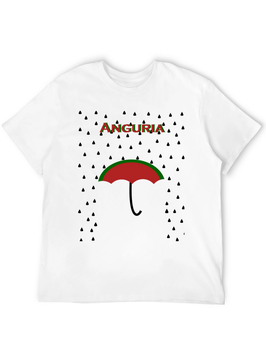 Anguria Umbrella T-Shirt - Unique Graphic Tee